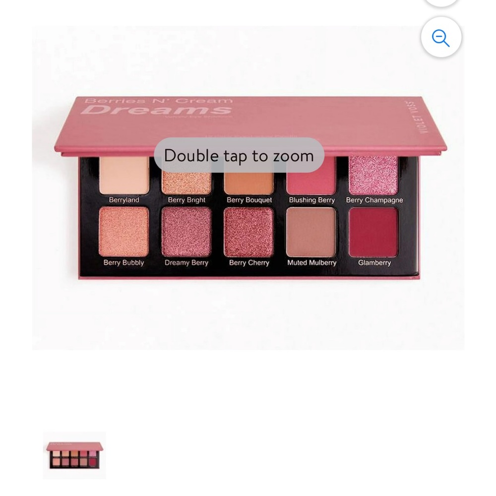 🍨Violet Voss - Berries N Cream Dreams / Velvety Eye Shadow PALETTE  NEW